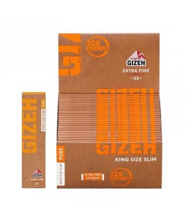 GIZEH PAPEL PURE CANAMO KS 50UDS