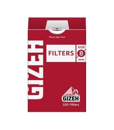 GIZEH FILTROS REGULAR 100 FILTROS 10UDS