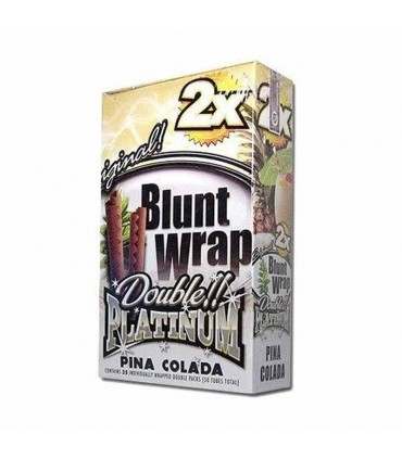 BLUNT WRAP PLATINUM PINA COLADA 25UDS