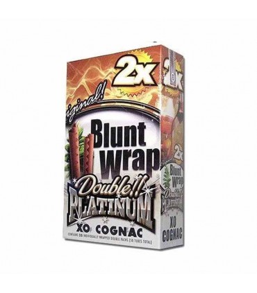 BLUNT WRAP PLATINUM XO COGNAC 25UDS