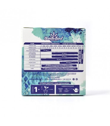 TRIPACK BASE ALGAS 750ML WONDERLAND