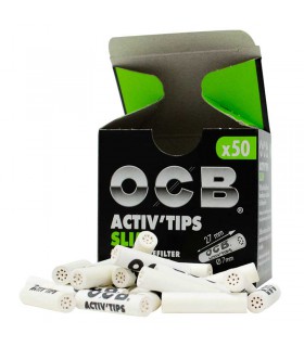 Paquete de 10 cajas de Filtros de Carbon Activado OCB | Hortitec Paquete de 10 cajas de Filtros de Carbon Activado OCB | Hortitec