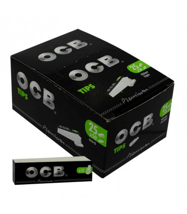 Display de 25 paquetes de Filtros de cartón premium OCB | Hortitec