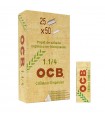 OCB ORGANICO PAPEL DE CANAMO 1 1/4 25UDS