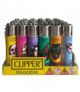 Display de24 encendedores Clipper Lion Rolling Circus | Hortitec Display de24 encendedores Clipper Lion Rolling Circus | Hortitec