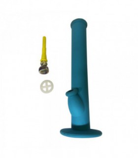Bong Silicona + Quemador + Atrapahielo 710 Labs | Hortitec Bong Silicona + Quemador + Atrapahielo 710 Labs | Hortitec