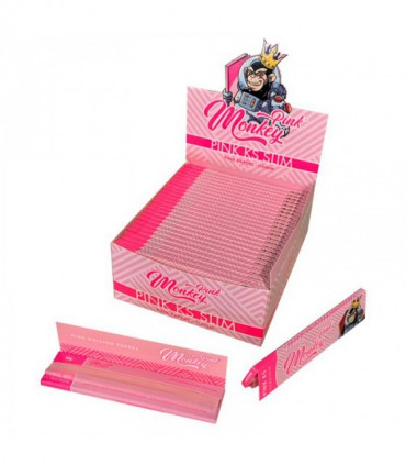Papel Ks Slim Pink 50uds Monkey King | Hortitec