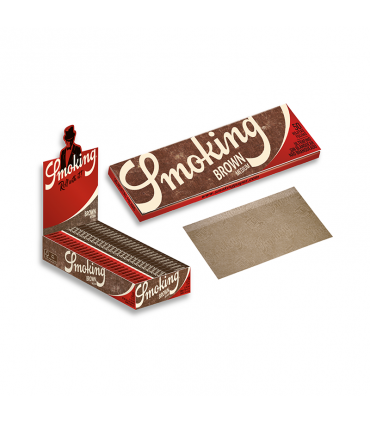 SMOKING PAPEL N9 BROWN 1 1/4 25UDS