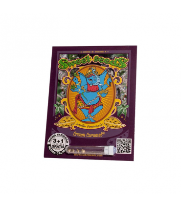 SWEET SEEDS CREAM CARAMEL 3+1UDS