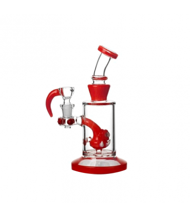 MONSTER RIG RED 21CM 14MM CALVO GLASS