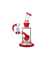 MONSTER RIG RED 21CM 14MM CALVO GLASS