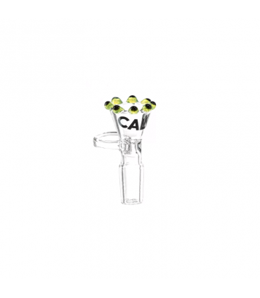 QUEMADOR PERLA 18MM GREEN CALVO GLASS