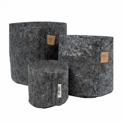 ROOT POUCH MACETA CARBON 3,8L 17x14x14 CM SIN ASAS