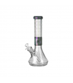 BEAKER ARENADO TORNASOL BLACK 35CM14MM CALVO GLASS