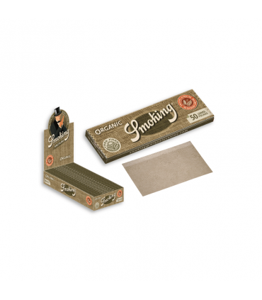 SMOKING PAPEL N9 ORGANIC 1 1/4 25UDS