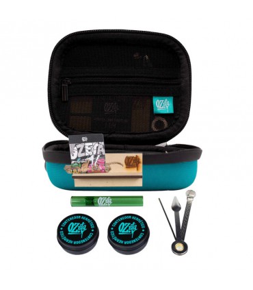 OZETA ESTUCHE MEDIANO CYAN