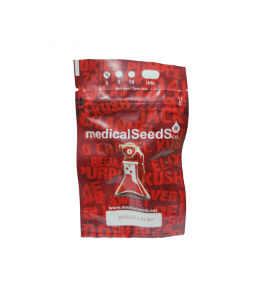 MEDICAL SEEDS BANANA PURP 3+2UDS