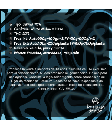 DELIRIUM SEEDS DELIRIUM MOBY AUTO 2UDS