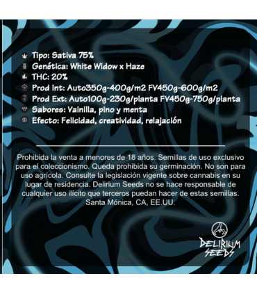 DELIRIUM SEEDS DELIRIUM MOBY AUTO 4UDS