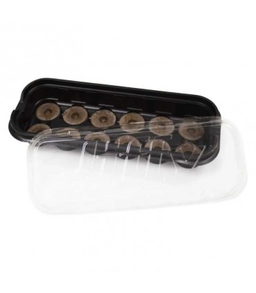 MICRO INVERNADERO CON 12 JIFFY 7 36MM 17UDS