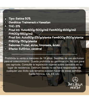 DELIRIUM SEEDS PINEAPPLE RIME LINE AUTO 2UDS