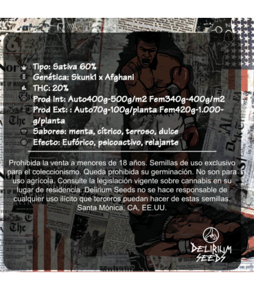 DELIRIUM SEEDS SKUNK POP CULTURE AUTO 2UDS