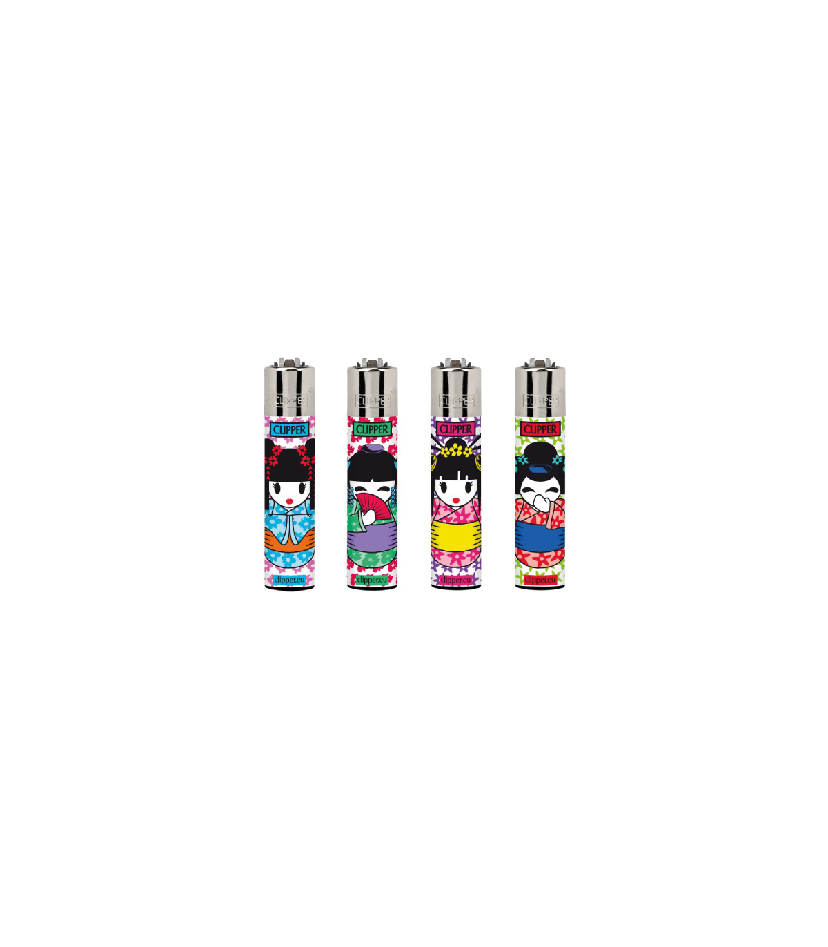 ENCENDEDOR CLIPPER GEISHA DOLLS 24UDS