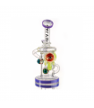 BONG BIG EYE RECYCLER 26CM CALVO GLASS