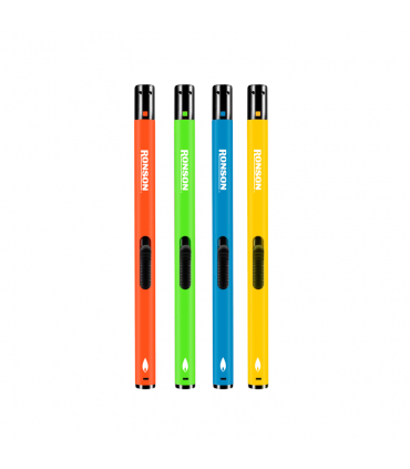 ENCENDEDOR RONSON SLIM SOLIDO 12UDS
