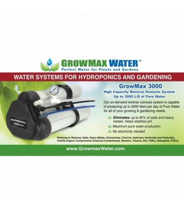 OSMOSIS GROWMAX 3000L/D GROWMAX WATER