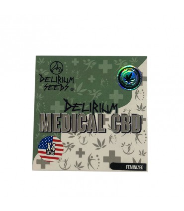DELIRIUM SEEDS MEDICAL CBD 4 FEM