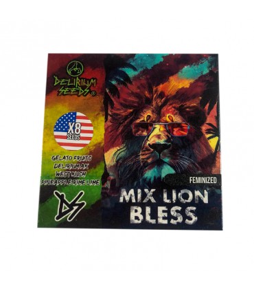 DELIRIUM SEEDS MIX LION BLESS 8 FEM