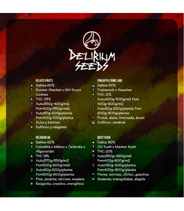 DELIRIUM SEEDS MIX LION BLESS 14 FEM