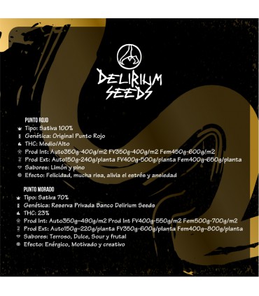 DELIRIUM SEEDS MIX LEYENDAS 4 FV