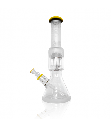 BEAKER ARENADO YELLOW CALVO GLASS