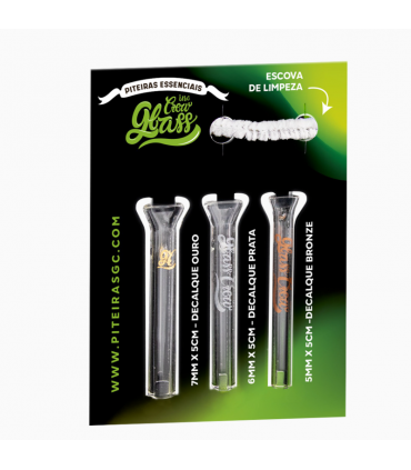 O DRAGAO PITEIRA 7UDS GLASS CREW