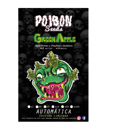 POISON SEEDS GREEN APPLE AUTO 3UDS