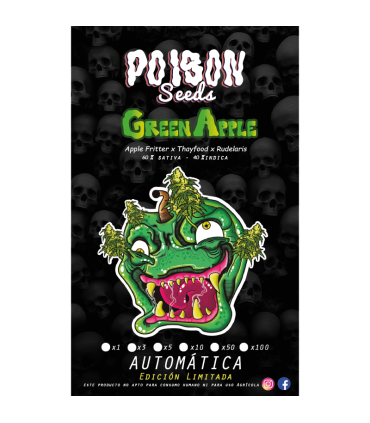 POISON SEEDS GREEN APPLE AUTO 50UDS