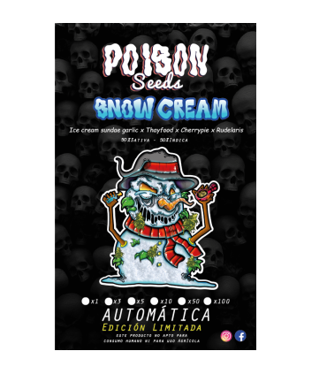 POISON SEEDS SNOW CREAM AUTO 3UDS