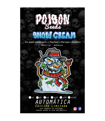 POISON SEEDS SNOW CREAM AUTO 5UDS
