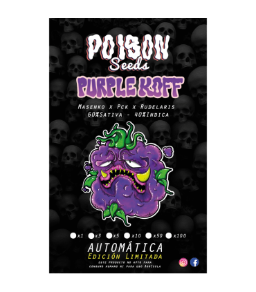 POISON SEEDS PURPLE KOFF AUTO 3UDS