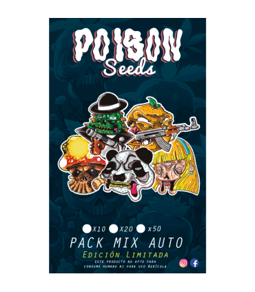 POISON SEEDS PACK MIX AUTO 50UDS