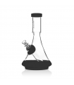 DECO BEAKER IN SILICONE BLACK GRAV