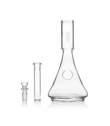 DECO BEAKER IN SILICONE AVOCADO GREEN GRAV