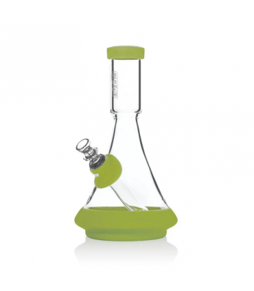 DECO BEAKER IN SILICONE AVOCADO GREEN GRAV