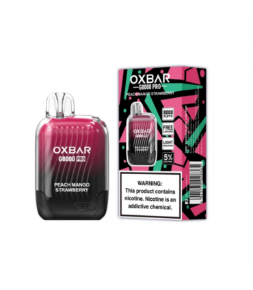 OXBAR PEACH MANGO STRAWBERRY 8000 PUFF
