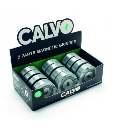 ZINC GRINDER 2 PISOS 12UDS CALVO GLASS