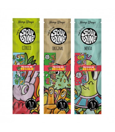 SOULBLIME BLUNT SABORES CLASICOS 24UDS