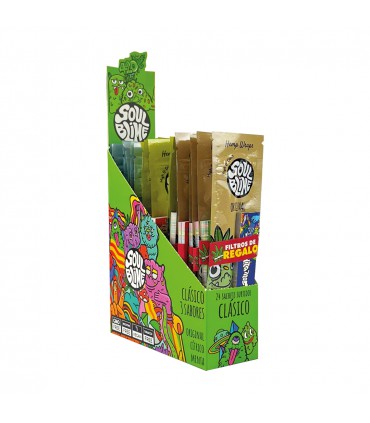 SOULBLIME BLUNT SABORES CLASICOS 24UDS