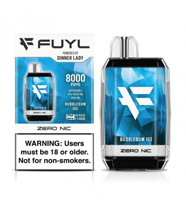 VAPE BUBBLEGUM ICE 8000 PUFFS FUYL